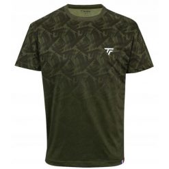 Koszulka T-Shirt tenisowa męska Tecnifibre X-Loop Tee. Zielone t-shirty męskie TECNIFIBRE, m, bez wzorów, sportowe, bez kołnierzyka. Za 179.99 zł.