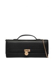 MICHAEL Michael Kors Torebka 30F5GHMC8L Czarny. Czarne torebki do ręki damskie MICHAEL Michael Kors, bez wzorów, ze skóry, wizytowe, bez dodatków. Za 859.99 zł.