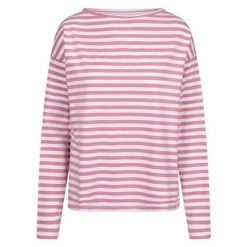 Damska koszulka z długim rękawem Trespass Thelma. Czerwone t-shirty damskie Trespass, xl, bez wzorów, z bawełny, bez kołnierzyka. Za 106.35 zł.