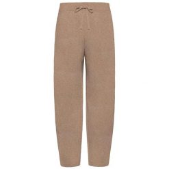 Spodnie Deha Lurex Carrot-Fit Pants Damskie. Brązowe spodnie materiałowe damskie Deha, s, bez wzorów, z bawełny. Za 415.99 zł.