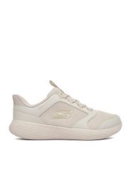 Skechers Sneakersy C-GO RUN 400 V2 303855L NAT Beżowy. Brązowe buty sportowe dziewczęce Skechers, bez wzorów, z materiału, bez zapięcia. Za 199.99 zł.