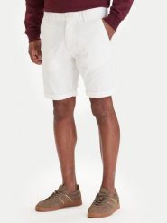Tommy Jeans Szorty materiałowe Scanton DM0DM22852 Écru Slim Fit. Białe szorty męskie Tommy Jeans, m, bez wzorów, z bawełny. Za 289.99 zł.