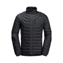 Kurtka puchowa Jack Wolfskin Routeburn Pro Ins. Czarne buty sportowe męskie Jack Wolfskin, xl, bez wzorów, z puchu, na golfa. Za 589.99 zł.