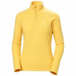 Damski polar Helly Hansen Daybreaker. Żółte kurtki damskie Helly Hansen, bez wzorów, z polaru, bez kaptura. Za 284.00 zł.