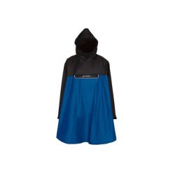 Ponczo przeciwdeszczowe VAUDE Valero. Czarne kurtki damskie Vaude, bez wzorów, bez kaptura. Za 396.50 zł.