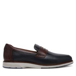 Półbuty Josef Seibel. Niebieskie półbuty na co dzień męskie Josef Seibel, bez zapięcia. Za 329.99 zł.