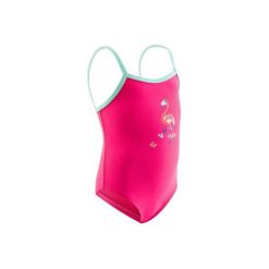 Strój 1cz madina Flamingo baby. Czerwone stroje kąpielowe dla dziewczynek NABAIJI. Za 19.99 zł.