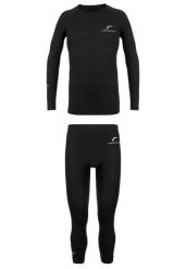 Bielizna damska Reusch Reusch Underwear Set Lady 3/4. Czarna bielizna termoaktywna damska Reusch, l, bez wzorów, z elastanu, bez ramiączek. Za 334.50 zł.