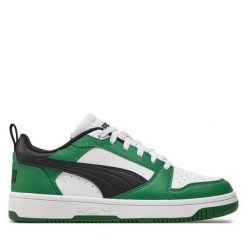 Sneakersy Puma. Białe trampki i tenisówki chłopięce Puma, bez wzorów, bez zapięcia. Za 209.99 zł.