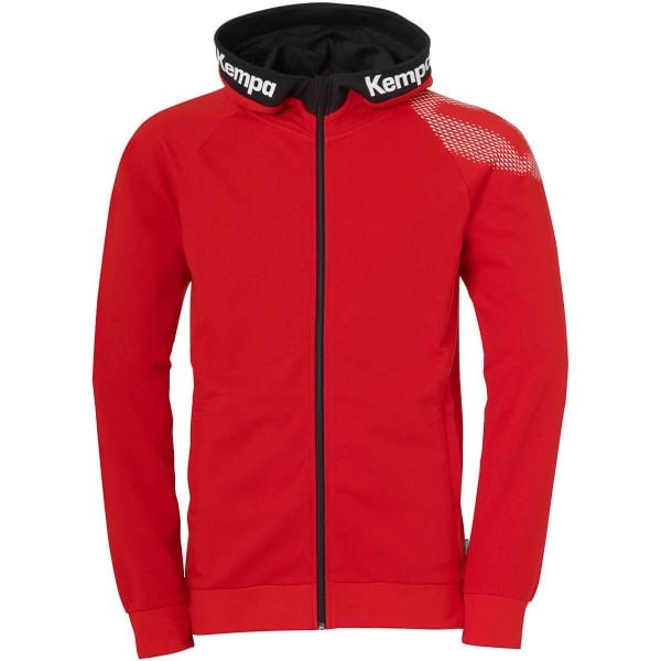 Bluza z kapturem Kempa Core 26. Czerwone bluzy męskie Kempa, m, bez wzorów, z materiału, z kapturem. Za 224.50 zł.