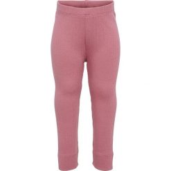 Legginsy dla dziewczynki Hummel Rene. Czerwone legginsy dla dziewczynek Hummel, bez wzorów, z bawełny. Za 161.50 zł.