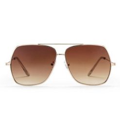 Okulary CHPO Cliff Gold Brown 16135FA. Żółte okulary przeciwsłoneczne męskie CHPO BRAND. Za 156.51 zł.