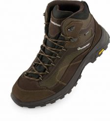 Buty męskie trekkingowe wodoodporne Garsport AVERAU MID WP. Brązowe trekkingi męskie 318, trekkingowe. Za 411.99 zł.
