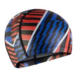 Czapka Speedo Junior Pace – Czarno-Biała/Arbuzowa. Białe czapki i kapelusze męskie Speedo, bez wzorów, sportowe. Za 511.23 zł.