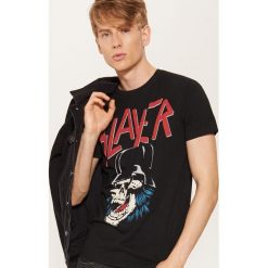 T-shirt Slayer - Czarny. Czarne t-shirty męskie House. Za 49.99 zł.