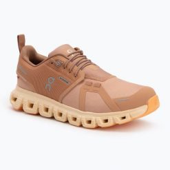 Buty damskie On Cloud 6 WP. Brązowe obuwie sportowe damskie On, bez wzorów, z materiału, do biegania. Za 639.99 zł.