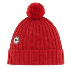 Czapka Eisbär. Czerwone czapki i kapelusze męskie Eisbar, na zimę, bez wzorów. Za 349.99 zł.