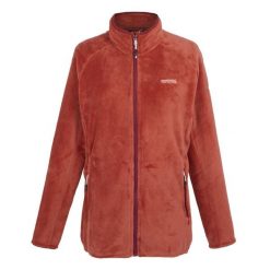 Bluza Polarowa Damska Puszysta Pełen Suwak Lakara. Czerwone bluzy damskie Regatta, na zimę, m, bez wzorów, z polaru, bez kaptura. Za 67.99 zł.