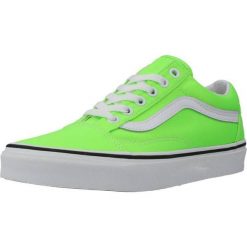 Buty VANS UA OLD SKOOL Zielony. Zielone trampki i tenisówki damskie Vans, bez wzorów, z tkaniny, bez zapięcia. Za 213.99 zł.