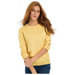 Galvanni sweter damski Sli L żółty. Żółte swetry damskie Galvanni, l, bez wzorów, bez kołnierzyka, bez ramiączek, bez kaptura. Za 239.00 zł.