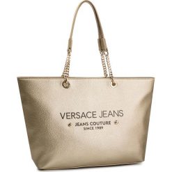 Torebka VERSACE JEANS COUTURE - E1VTBBD3 71089 901. Żółte torebki do ręki damskie Versace Jeans Couture, bez wzorów, z jeansu, bez dodatków. Za 679.00 zł.