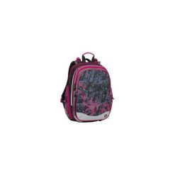 Plecak szkolny Bagmaster czterokomorowy, szaro różowy. Torby i plecaki dziecięce Bagmaster. Za 317.90 zł.
