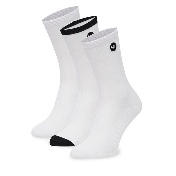 Skarpety długie Roxy. Białe skarpety damskie Roxy, bez wzorów. Za 39.99 zł.