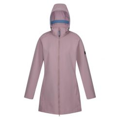 Kurtka Softshellowa Damska Carisbrooke. Niebieskie kurtki sportowe damskie Regatta, m, bez wzorów, bez kaptura, trekkingowe. Za 122.99 zł.