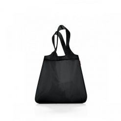 Siatka mini maxi shopper black. Czarne plecaki damskie Reisenthel, bez wzorów, eleganckie, na ramię, bez dodatków. Za 50.90 zł.