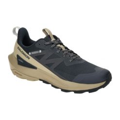 Buty do biegania męskie Salomon Elixir Active. Niebieskie buty sportowe męskie Salomon, z materiału, bez zapięcia, do biegania. Za 624.00 zł.