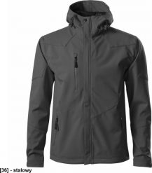 MALFINI Nano 531 - ADLER - Softshell kurtka męska, 280 g/m, 100% poliester, - stalowy 3XL. Szare kurtki męskie Malfini, m, bez wzorów, z poliesteru, bez kaptura. Za 230.64 zł.