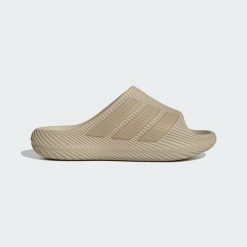 Klapki Purechill. Brązowe klapki męskie Adidas, sportowe. Za 219.00 zł.