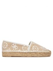 Guess Espadryle FLJOEN FAL14 Biały. Białe espadryle damskie Guess, z aplikacjami, z syntetyku, bez obcasa, bez zapięcia. Za 459.99 zł.