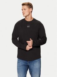Karl Lagerfeld Jeans Longsleeve A1M17043 Czarny Regular Fit. Czarne bluzki z długim rękawem męskie Karl Lagerfeld Jeans, l, bez wzorów, z bawełny, bez kołnierzyka. Za 219.99 zł.