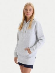 Beverly Hills Polo Club Bluza W126-BHLSS-1038-40M Szary Regular Fit. Szare bluzy damskie Beverly Hills Polo Club, m, bez wzorów, z bawełny, bez kaptura. Za 159.99 zł.