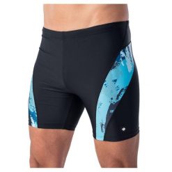 Męskie Spodenki Kąpielowe Fiero Sea Print. Czarne kąpielówki męskie AQUAWAVE, m, bez wzorów. Za 71.99 zł.