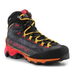 Buty La Sportiva Aequilibrium Hike Gtx Carbon ZFHS100G00T00 czarne. Czarne trekkingi męskie wspinaczkowe, gore-tex. Za 1,444.65 zł.