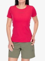 Koszulka szybkoschnąca damska La Sportiva Ridge T-Shirt. Czerwone t-shirty damskie La Sportiva, m, bez wzorów, z materiału, bez kołnierzyka. Za 318.99 zł.