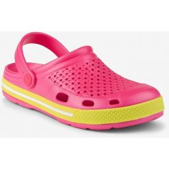 Glemo Coqui Lindo damskie klapki fluo różowy/fluo żółty. Czerwone klapki damskie Coqui, bez wzorów, bez obcasa. Za 152.99 zł.