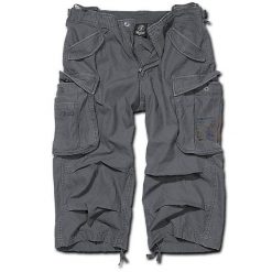 Szorty bushcraft męskie Brandit M65 Industry Vintage 3/4 Szare. Fioletowe szorty męskie Brandit, na lato, m, bez wzorów, vintage. Za 266.50 zł.