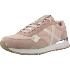 Buty MUNICH SUNSET 66 Rose. Czerwone obuwie sportowe damskie munich, bez wzorów, ze skóry, na fitness i siłownię. Za 367.99 zł.