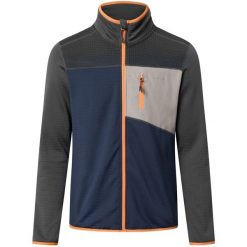 Bluza sportowa męska Viking Midland Man. Niebieskie bluzy męskie Viking, m, bez wzorów, z materiału, bez kaptura, do biegania. Za 219.90 zł.