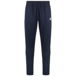 Spodnie dresowe Kappa Dalci. Czarne spodnie sportowe męskie Kappa, l, bez wzorów, z dresówki, do biegania. Za 188.50 zł.