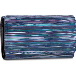 Duży Portfel Damski STEFANIA - 007D Nieb+Blu. Niebieskie portfele damskie Stefania, ze skóry. Za 149.00 zł.