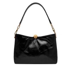 Torebka Furla. Czarne torebki do ręki damskie Furla, bez wzorów, klasyczne, bez dodatków. Za 1,669.00 zł.