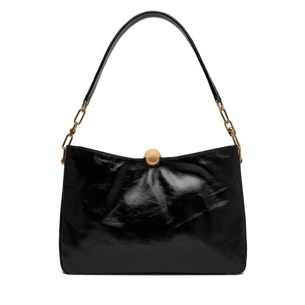 Torebka Furla. Czarne torebki do ręki damskie Furla, bez wzorów, klasyczne, bez dodatków. Za 979.99 zł.