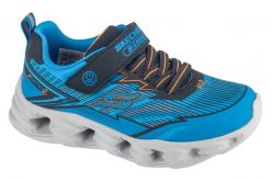 Buty sportowe Sneakersy chłopięce, Vortex 2.0 - Veltrox. Niebieskie trampki i tenisówki chłopięce Skechers, bez wzorów, z materiału, sportowe, przed kostkę, bez zapięcia. Za 179.99 zł.