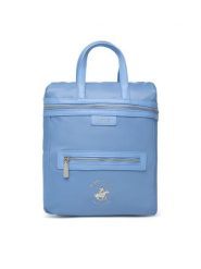 Beverly Hills Polo Club Plecak BHPC-E-024-CCC-05 Błękitny. Niebieskie plecaki damskie Beverly Hills Polo Club, bez wzorów, z tworzywa sztucznego. Za 129.99 zł.