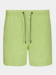 Jack & Jones Junior Szorty kąpielowe Fiji 12253748 Zielony Regular Fit. Zielone kąpielówki dla chłopców Jack & Jones Junior, bez wzorów, z syntetyku. Za 89.99 zł.