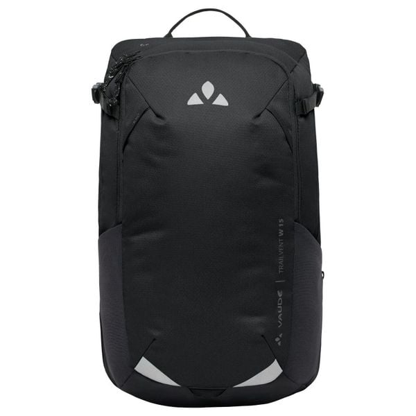 Plecak damski VAUDE Trailvent 15 L. Czarne plecaki damskie Vaude, bez wzorów, z materiału. Za 518.90 zł.